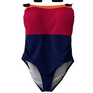 Bal‎ Harbour One Piece Strapless Swimsuit 10